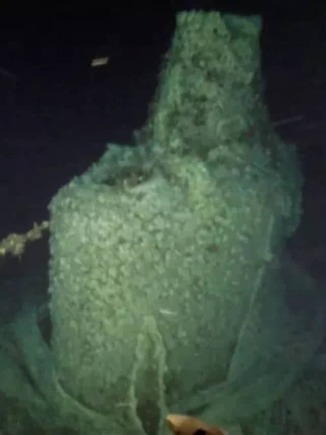 A WWI German U-boat wreck discovered in 400 feet of water